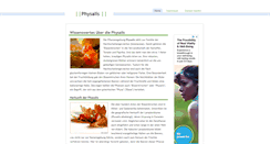 Desktop Screenshot of physalis.org