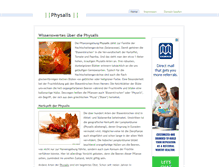 Tablet Screenshot of physalis.org